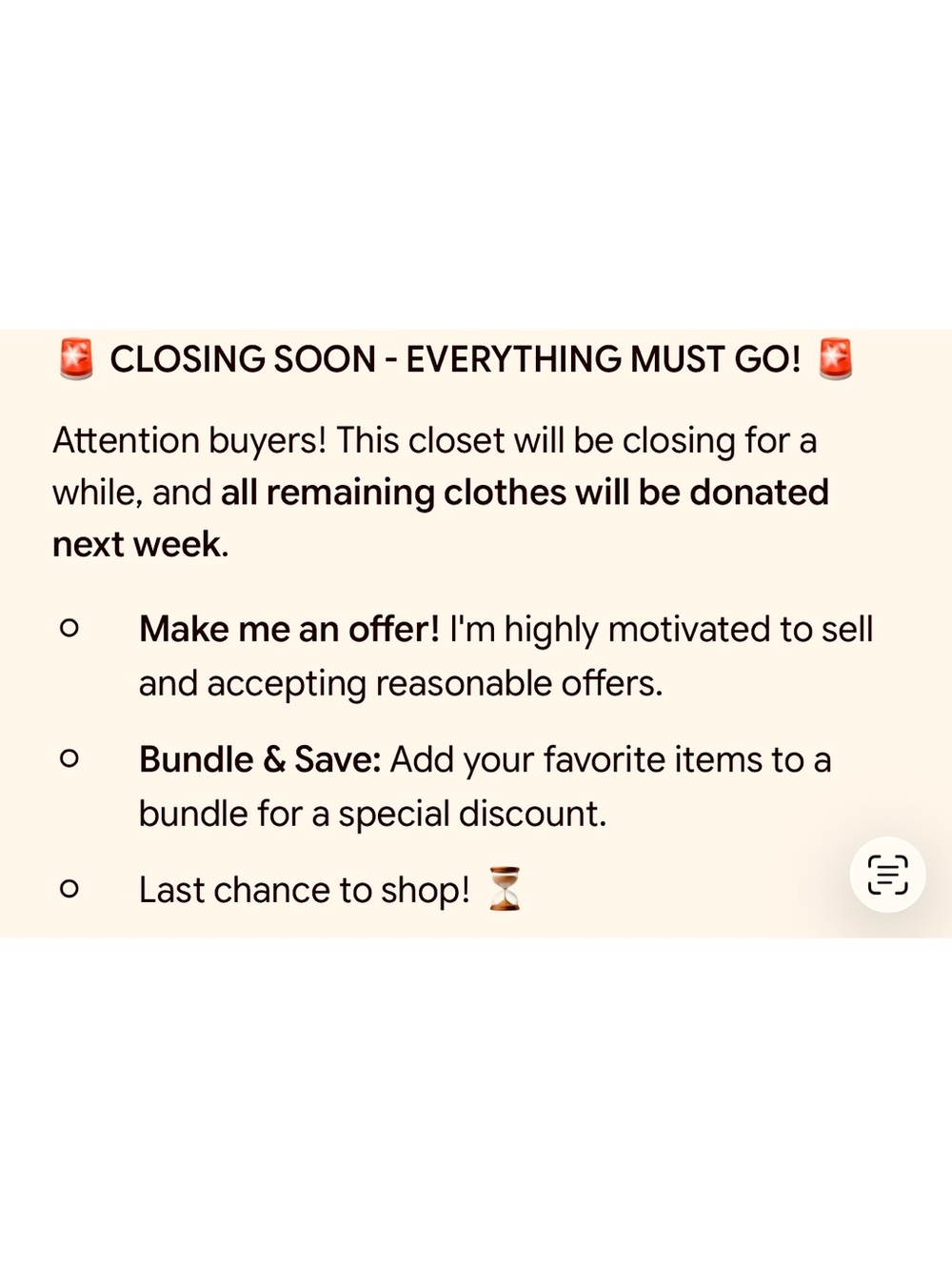 Make offers ! - Picture 1 of 1